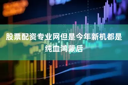 股票配资专业网但是今年新机都是纯血鸿蒙后